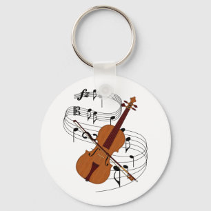 Violin Key Ring