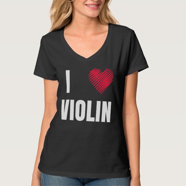 Violin Kids Women Men Cello Player Violinist Viola T-Shirt (Front)