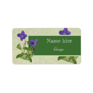 violin label