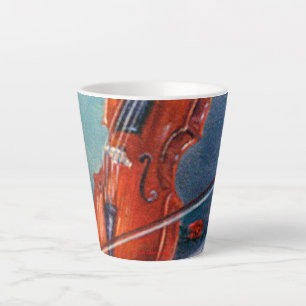 Violin Latte Mug