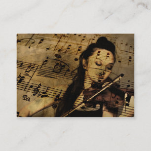 Violin Lesson Business Card