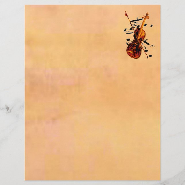 Violin Letterhead (Front)