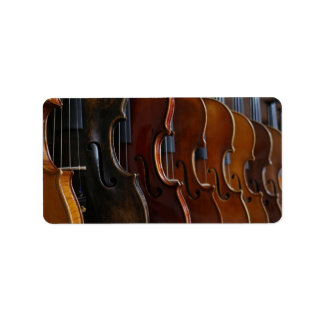 Violin Lineup Label
