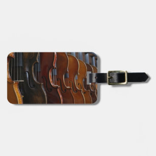 Violin Lineup Luggage Tag