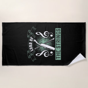 Violin - Lord Of The Strings Beach Towel