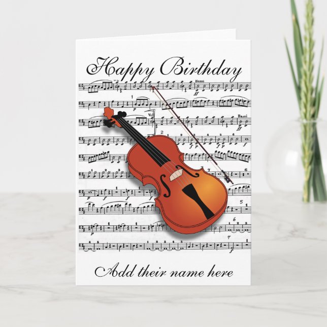 Violin Lover_ Card (Front)