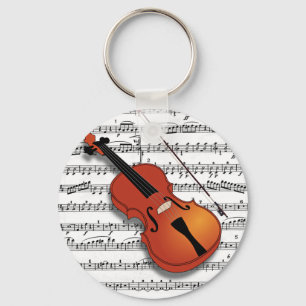 Violin Lover_ Key Ring