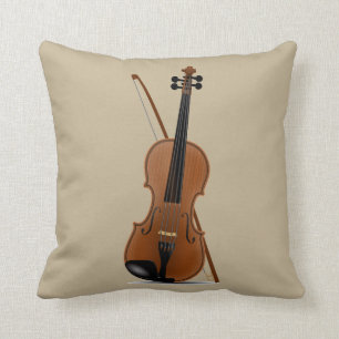 Violin Lovers, Musical String Instrument Pillow