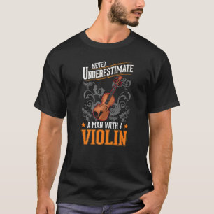 Violin Man Violinist Violin Player Violin Premium T-Shirt