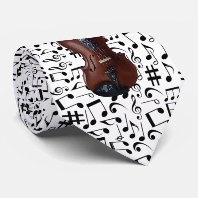 VIOLIN--MOST POPULAR BACKGROUND TIE (Rolled)