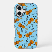 Violin Music Note Pattern