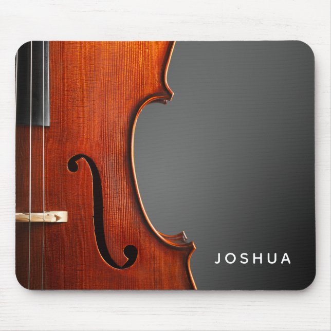 Violin Music School Office Simple Modern Mouse Pad (Front)