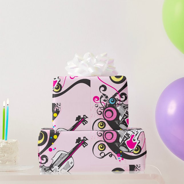 Violin Music Wrapping Paper (Creator Uploaded)