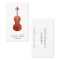 Violin Musician Black On White