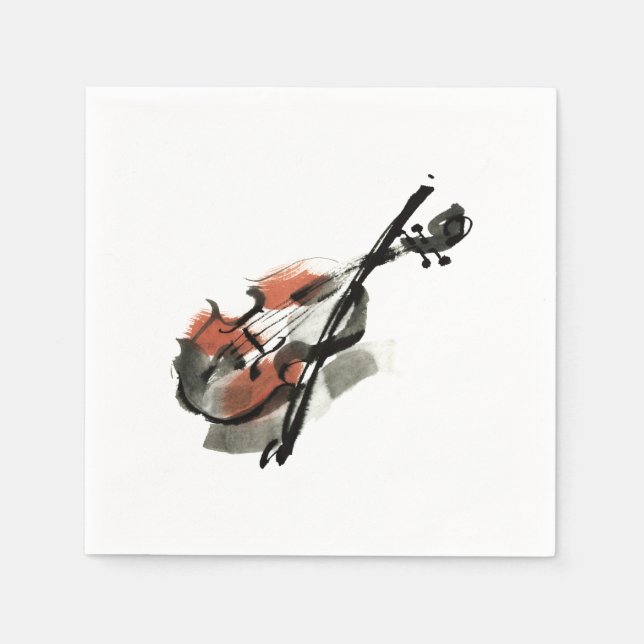 Violin Napkin (Front)