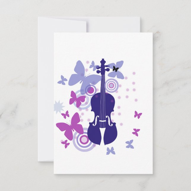 Violin Note Cards (Front)