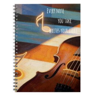 Violin Notebook – Every Note You Take