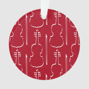 Violin Outline Ornament