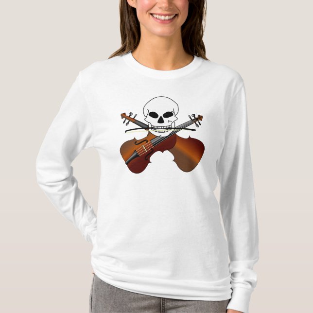 Violin Pirate T-Shirt (Front)