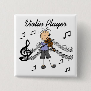 Violin Player Button