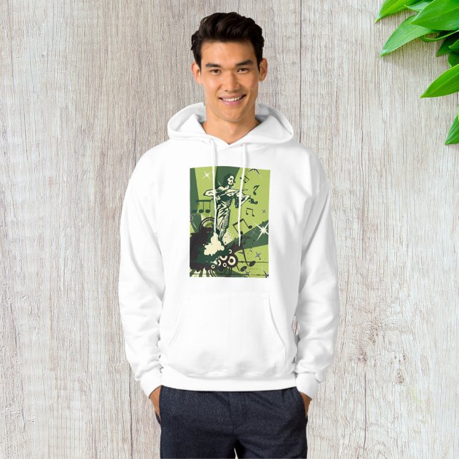 Violin Player Musical Notes Hoodie (Creator Uploaded)