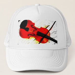 Violin Player or Band Cap