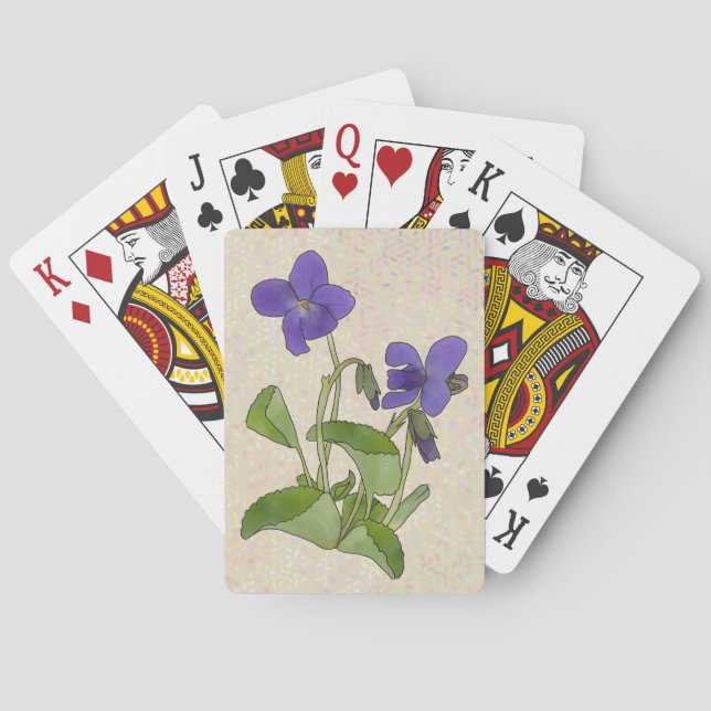 violin playing cards (Back)