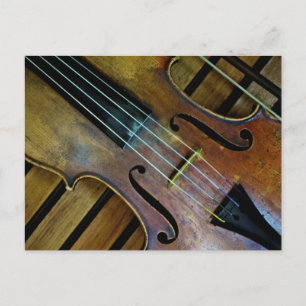 Violin Postcard
