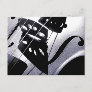 Violin Postcard