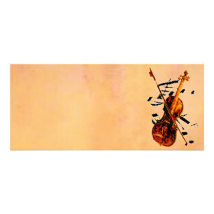 Violin Rack Card