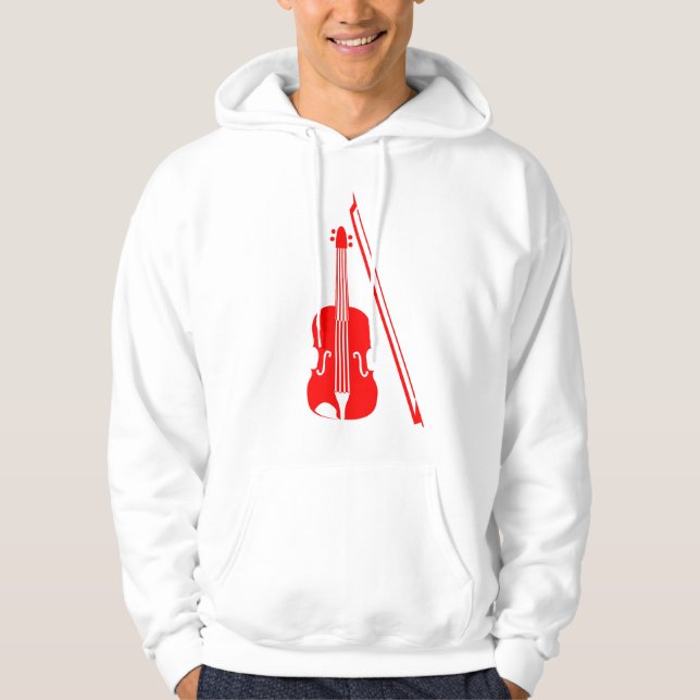 Violin - Red Hoodie (Front)