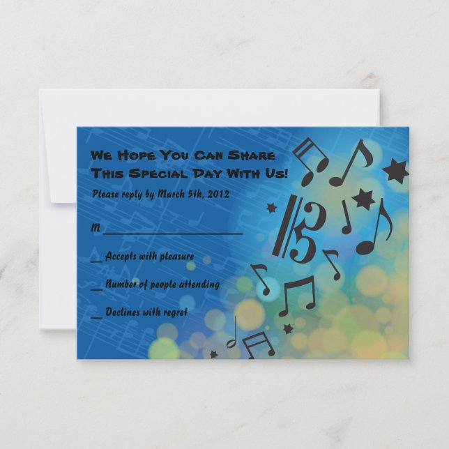 VIOLIN rsvp Card (Front)