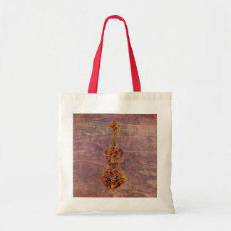 Violin Scrawl Tote Bag
