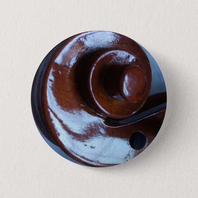 Violin Scroll Button (Front)