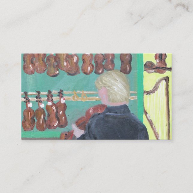 VIOLIN SHOP PARIS BUSINESS CARD (Front)