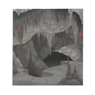 violin skeleton notepad