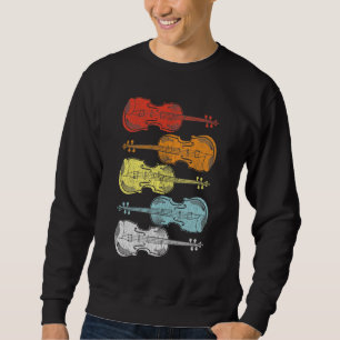 Violin String Instrument Player Gift for Musician Sweatshirt
