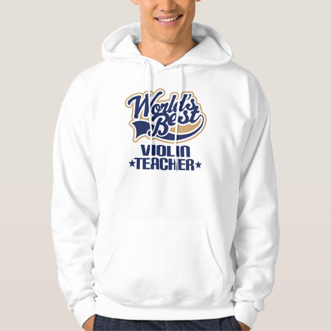 Violin Teacher Gift Hoodie (Front)