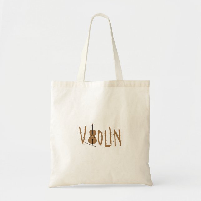 Violin Tote Bag (Front)