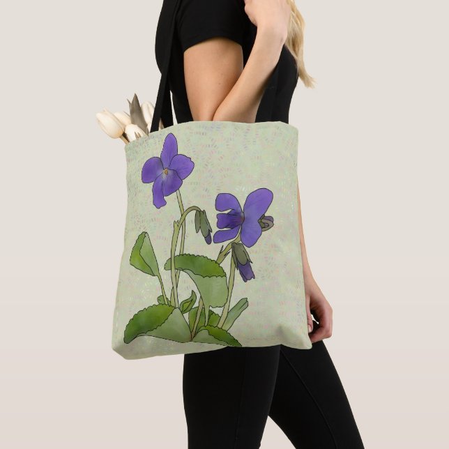 violin tote bag (Close Up)