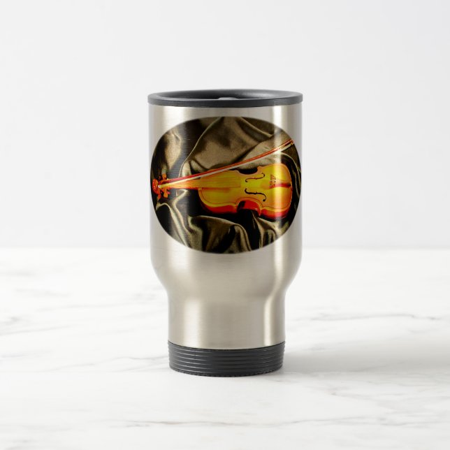 Violin Travel Mug (Center)