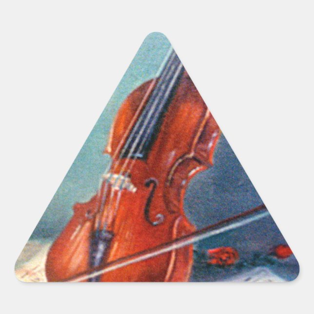 Violin Triangle Sticker (Front)