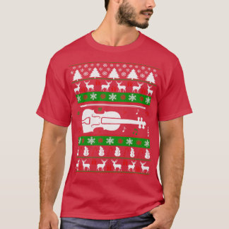 Violin Ugly Christmas Sweater For Lovers