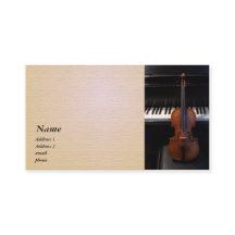 Violin / Viola Business Card