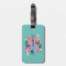 Violin/Viola Flower Case Tag/ Personalised