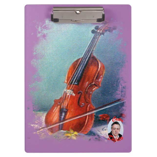 Violín/Violin Clipboard (Front)