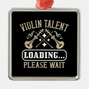 Violin - Violin Talent Loading Metal Tree Decoration
