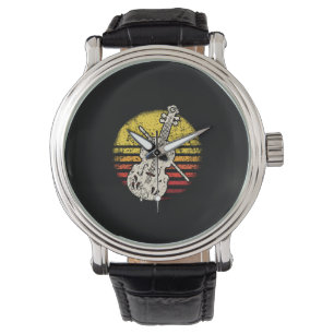 Violin Violinist Retro Vintage Watch