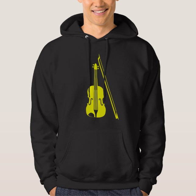 Violin - Yellow Hoodie (Front)