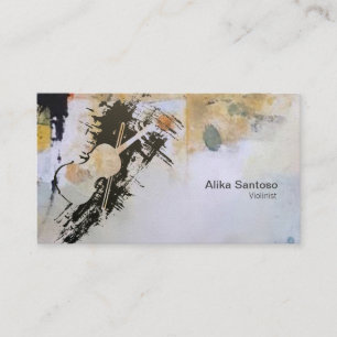 Violinist Business Card